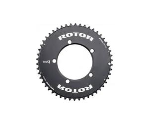 Mono plateau externe Rotor Round Rings BCD110x5 Aero 50T(34) Noir
