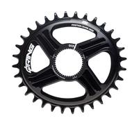 Mono plateau oval Rotor Q-Rings DM 34T Noir