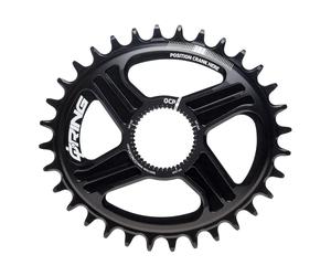 Mono plateau oval Rotor Q-Rings DM 34T Noir