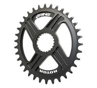 Mono plateau oval Rotor Q-Rings SH 1x12 34T Noir