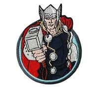 Mono Quick 1809x Avengers Écusson thermocollant Marvel Hulk Iron man Thor Captain America (18094 - Thor)