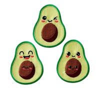 Mono-Quick 18162 Lot de 3 écussons thermocollants Motif Create Avocat