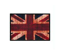 Mono Quick Écusson thermocollant Motif Drapeau Anglais Vintage 8,0 cm x 5,5 cm