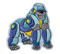 Mono Quick Gorilla Roboter 10382 Écusson thermocollant 5 x 5 cm