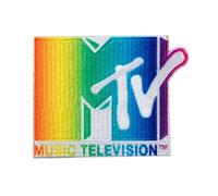 Mono-Quick MTV© Lot de 1830 écussons thermocollants avec logo MTV© Différents motifs (18307 - MTV multicolore)