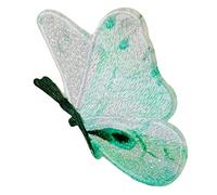 Mono-Quick Papillon Patch Thermocollant 6,3 x 5,5 cm à repasser pour Enfant avec Style Nature Insecte, Écusson Abeille Couture Jean