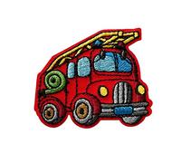 Mono-Quick Patch écusson thermocollant camion de pompier 5 x 4,5 cm