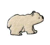 Mono-Quick Stickers thermocollants - Ours polaire en peluche.