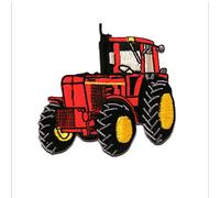 Mono-Quick Tracteur Patch Thermocollant 7,3 x 7,5 cm à repasser pour Enfant avec Ferme Chantier Action Jouet Idée, Écusson Couture Vêtement Bricolage Anniversaire
