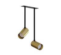 MONO SURFACE LONG II LAITON/NOIR PLAFONNIER SPOT 7743
