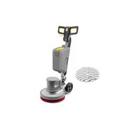 Monobrosse KÄRCHER BDS 43/150 C Classic + Réservoir + Pad microfibre blanc 430 mm nettoyage doux & entretien quotidien