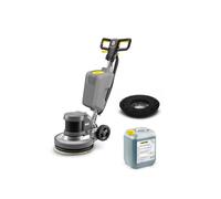Monobrosse KÄRCHER BDS 43/DUO C - Pack complet prêt à l'emploi pour nettoyage intensif des sols durs avec réservoir, brosse dure et RM 752