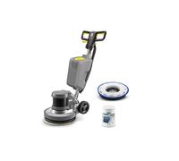 Monobrosse KÄRCHER BDS 43/DUO C - Pack prêt à l'emploi pour nettoyage des moquettes et textiles avec réservoir, brosse et RM 760