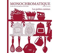 Monochromatique - Les petites cuisines - Sophie Coupard - First - broché - Livre-jeu