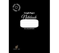 Monochrome Graph Paper Grid composition Math Notebook, Large size 8,5 x 11 inches, 60 Sheets, black color: Perfect for different school tasks, for ... creatives, great gift for family and friends