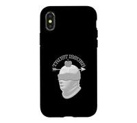 Monochrome Gris Couleur Trust Issues-v2 Gris Graphique Coque pour iPhone X/XS