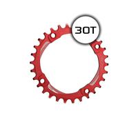 Monocorona Solo 30D BCD 104Mm Alu Rouge 305850820 Funn Mtb