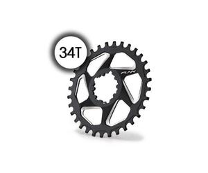 Monocorona Solo Droit 34T SRAM Direct Mount Noir 305850920 Funn Mtb