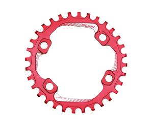 Monocorona Solo Shimano 96Mm Bcd Asymétrique 32D Rouge 305851375 Funn Mtb