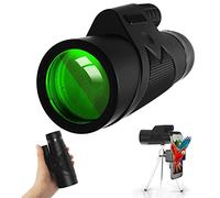 Monoculaire 10x42 pour Adultes et Enfants, monoculaire Compact HD Haute Puissance, étanche et léger, avec Support pour Smartphone et trépied, pour l'observation des Oiseaux, la Chasse, la Randonn