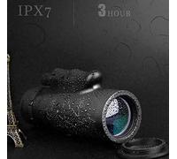 Monoculaire 10X42S léger, télescope à revêtement Multi-Vert HD Fmc pour la Chasse à l'observation des Oiseaux, Concert en Plein air à Vision Nocturne à Faible luminosité Little Surprise