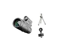 Monoculaire 12x50 BAK4 Prisma TelescÃ³pio HD PortÃ¡til Iluminado para ObservaÃ§Ão de PÃ¡ssaros Caminhadas Monoculaire, Conjunto