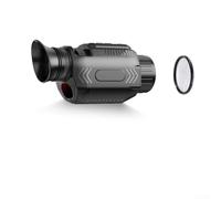 Monoculaire 4K pour vision nocturne avec zoom numérique 28x, rechargeable par USB C, 8 heures d'autonomie pour l'observation de nuit et l'exploration (B)
