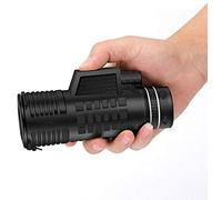 Monoculaire 50 x 60 à zoom élevé, télescope professionnel portable pour activités de plein air, camping, intérieur/extérieur