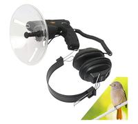 Monoculaire de microphone parabolique, appareil d'écoute longue portée jusqu'à 100 m, grossissement x8