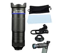 Monoculaire d'observation des oiseaux | Monoculaire multifonction pour adultes haute définition | Résolution 4K Super Zoom Lentille pour la pêche, la randonnée, le camping, la famille, les amis