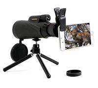 Monoculaire, HD étanche, anti-buée, télescope de vision nocturne à faible luminosité, avec adaptateur de montage pour smartphone et trépied - Bak4 Prism Fmc pour les oiseaux d'extérieur,A little