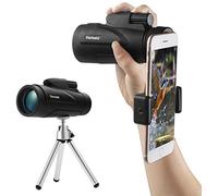 Monoculaire HD Haute Puissance 40x60 avec Support pour Smartphone et trépied, monoculaire étanche, Zoom grossissement 40x, Durable