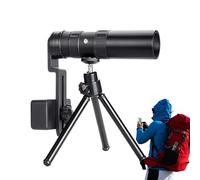 Monoculaire HD haute puissance - Monoculaire de vision à fort grossissement - Télescope portable | Télescope monoculaire antidérapant pour observer les étoiles et observer les oiseaux