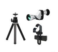 Monoculaire miniature HD avec zoom optique 8x pour camping randonnée aventure (C)