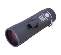 Levenhuk Monoculaire Nelson 8x42 - Étanche IPX7, Réticule, Boussole, Gris