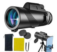 Monoculaire pour adultes - 80x - Télescope portable de qualité supérieure avec prisme Bak4 | Monoculaire portable compact et léger pour observation des oiseaux, les stargazing et l'astronomie |