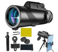 Monoculaire pour la chasse, monoculaires pour adultes de grande taille, Spoting Professional Scopes avec grossissement 80x | Équipement de randonnée portable pour suivre le paysage d'observation des