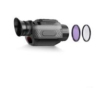 Monoculaire pour vision nocturne, zoom 4K 3600 mAh USB-C charge 28x, zoom numérique 64 M-8 M, résolution d'image monoculaire, enregistrement de photos, vidéo pour le camping et la surveillance (D15+2)