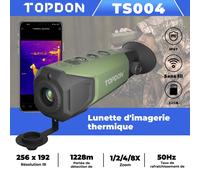 Monoculaire vision thermique TS004 50Hz 2x 4x 8x zoom 11h IP67