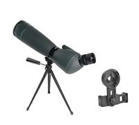 Monoculaire Zoom 25-75x70mm, Lunette De Repérage FMC, Télescope Étanche avec Trépied for La Prise De Vue d'oiseaux, Camping, Chasse, Optique(E 25-75X75mm)