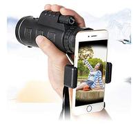Monocular Telescope, High Power HD Zoom Monoculars- Prism Optical Lens,Fully Multi Coated Optical Glass Lens, Waterproof with Smartphone Holder & Tripod,