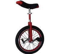 Monocycle Adulte Roue 18 Pouces Siège Réglable Système de Libération Rapide pour Fitness et Trajet