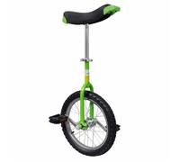 Monocycle ajustable 16 pouces - vidaXL - Vert - 40 7 cm - hauteur ajustable vey53a2876