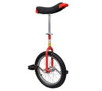Monocycle ajustable rouge