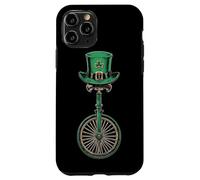 Monocycle de monocycle Saint Patrick Jour Pattys Day Irish Luck Coque pour iPhone 11 Pro