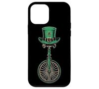 Monocycle de monocycle Saint Patrick Jour Pattys Day Irish Luck Coque pour iPhone 12 Mini