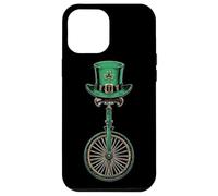 Monocycle de monocycle Saint Patrick Jour Pattys Day Irish Luck Coque pour iPhone 12 Pro Max