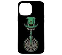 Monocycle de monocycle Saint Patrick Jour Pattys Day Irish Luck Coque pour iPhone 13 Pro Max