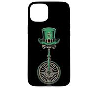 Monocycle de monocycle Saint Patrick Jour Pattys Day Irish Luck Coque pour iPhone 15 Plus