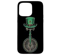 Monocycle de monocycle Saint Patrick Jour Pattys Day Irish Luck Coque pour iPhone 15 Pro Max